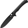 Cuchillo Cuchillo | Navajas Spyderco Skoli Black Blade | G10