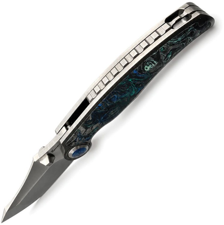 Rike Knife Hunter 1 | Dark gray titanium | CPM S90V