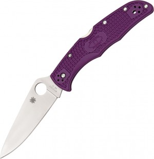 Складной нож Spyderco Endura 4  FRN Flat Ground purple C10FPPR