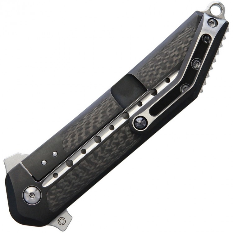 Складной нож Todd Begg Knives Steelcraft Framelock CF чёрный Складной нож Todd Begg Knives Steelcraft Framelock CF чёрный
