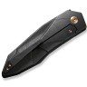 Складной нож WE  Solid Titanium Black Etching Pattern