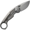 Складной нож WE Knife Envisage Titanium Grey Stonewashed