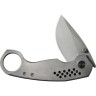 Cuchillo Cuchillo plegable WE Knife Envisage Titanium Grey Stonewashed