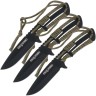 Cuchillo Cuchillo Cold Steel Throwing Knives 3 Pack