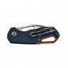 Складной нож MKM Knives Isonzo Clip Point folding knife blue MKFX03-3-PBL