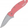 Складной нож Kershaw Chive A/O Pink folding knife 1600P