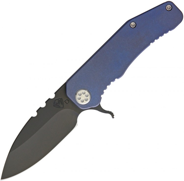 Cuchillo Medford 187 Framelock Blue folding knife
