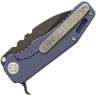 Medford 187 Framelock Blue folding knife