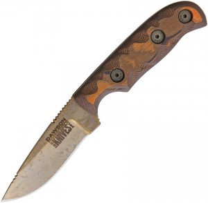 Dawson Knives Deep Notch arizona copper orange