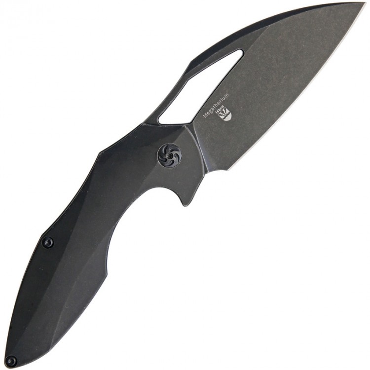 Kizer Cutlery Megatherium Left Handed folding knife black Kizer Cutlery Megatherium Left Handed folding knife black