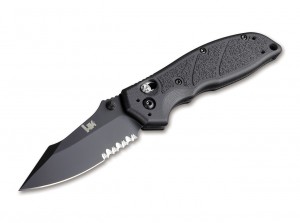 Складной нож Heckler & Koch Exemplar Black Serrated