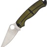 Cuchillo Cuchillo plegable Spyderco Para Military 2 Salt Yellow & Black, MagnaCut