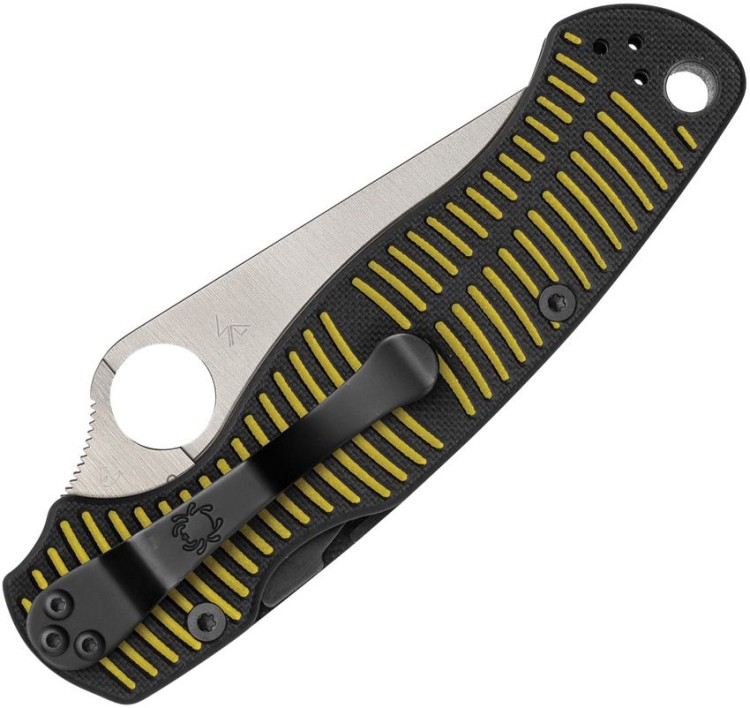 Taschenmesser Spyderco Para Military 2 Salt Yellow & Black, MagnaCut Taschenmesser Spyderco Para Military 2 Salt Yellow & Black, MagnaCut