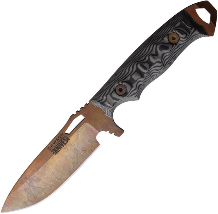 Cuchillo Cuchillo Dawson Knives Nomad Fixed Blade Gray/Black 