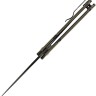 Cuchillo Cuchillo plegable | Navajas Kizer Cutlery Mini Militaw | Framelock Green