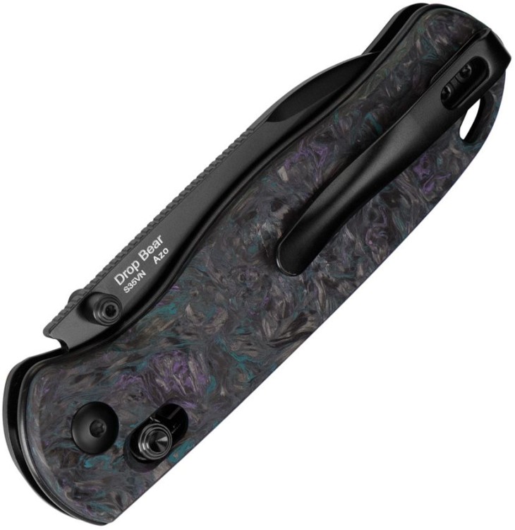 Kizer Cutlery Drop Bear | Dark Kizer Cutlery Drop Bear | Dark