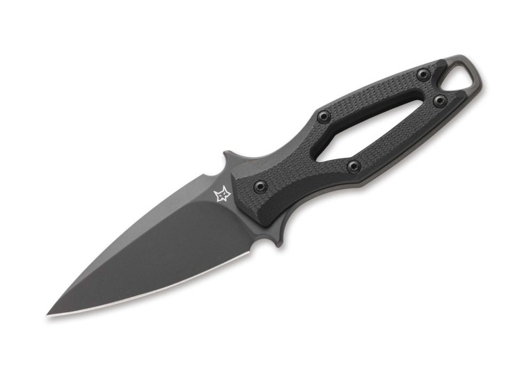 Feststehendes Messer Fox Knives Aka | G10 Black DP | Elmax