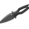 Feststehendes Messer Fox Knives Aka | G10 Black DP | Elmax