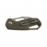 Складной нож MKM Knives Isonzo Clip Point folding knife green MKFX03-3-PGR