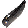 Cuchillo Cuchillo plegable We Attor Framelock Blk/Gold