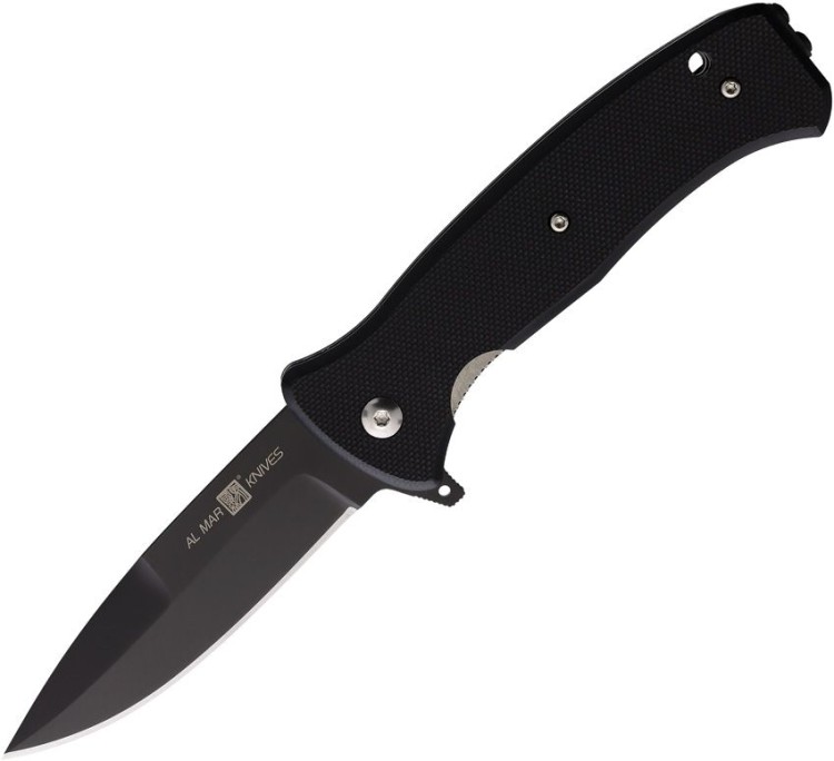 Taschenmesser Al Mar SERE 3 | Linerlock Black
