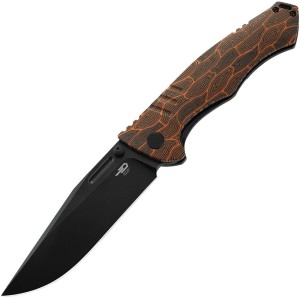 Cuchillo plegable | Navajas Bestech Knives Keen II | Black/Orange 
