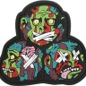 Cuchillo Parche Maxpedition 3 Wise Monkeys Patch Color