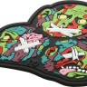 Cuchillo Parche Maxpedition 3 Wise Monkeys Patch Color