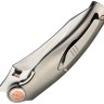 Taschenmesser Rike Knife Hunter 1 | Gray titanium CF | CPM S90V