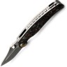 Taschenmesser Rike Knife Hunter 1 | Gray titanium CF | CPM S90V