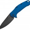 Складной нож Kershaw Link Aluminum BlackWash folding knife blue 1776NBBW
