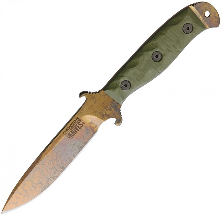 Dawson Knives Raider 5 arizona copper оливковый