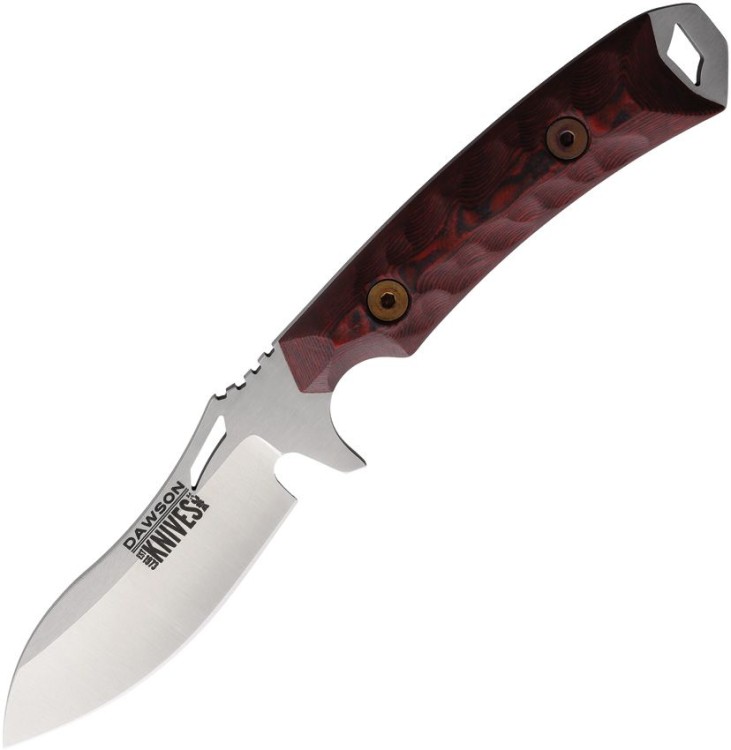 Cuchillo Cuchillo Dawson Knives Harvester Fixed Blade Red