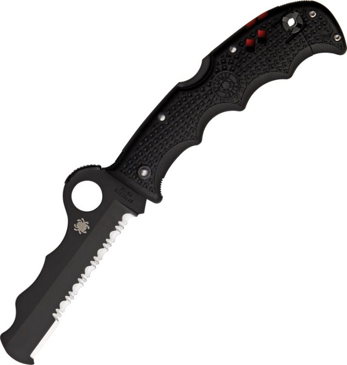 Cuchillo Cuchillo plegable Spyderco Assist Lockback, Black