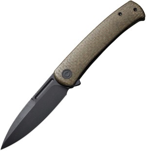 Cuchillo plegable | Navajas CIVIVI Caetus | Linerlock Green Burlap