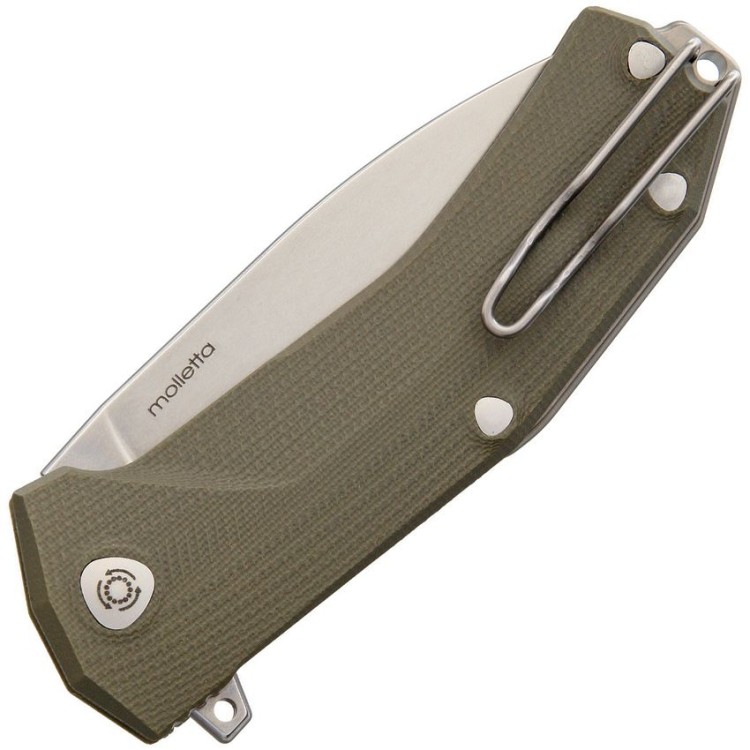 Taschenmesser LionSteel KUR | Green G10
