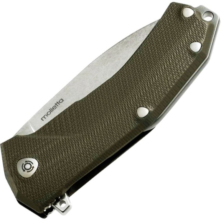 Taschenmesser LionSteel KUR | Green G10