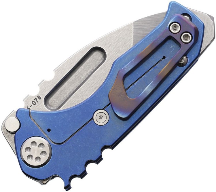 Cuchillo Cuchillo plegable | Navajas Medford Micro T | Blue | S45VN | Titanium