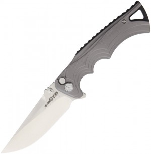 Brian Tighe And Friends Tighe Fighter Stonewash Drop point
