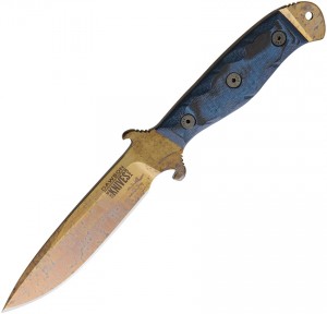 Dawson Knives Raider 5 arizona copper синий