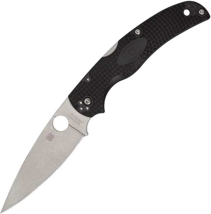 Spyderco Native Chief Black Lightweight folding knife
