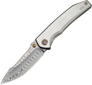 Складной нож We Knife Ryson | Damasteel | Gray Titanium