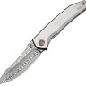 Складной нож We Knife Ryson | Damasteel | Gray Titanium