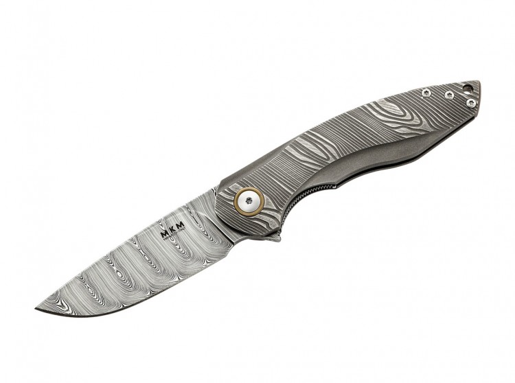 MKM Knives Timavo Damasteel folding knife MKVP02-D