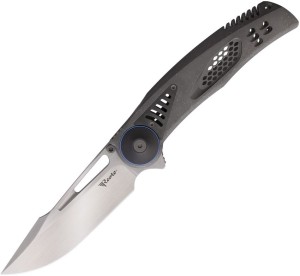 Reate Knives GTR Framelock Titanium Dark BB