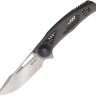 Cuchillo Cuchillo plegable | Navajas Reate Knives GTR Framelock Titanium Dark BB