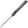 Cuchillo Cuchillo plegable | Navajas Reate Knives GTR Framelock Titanium Dark BB