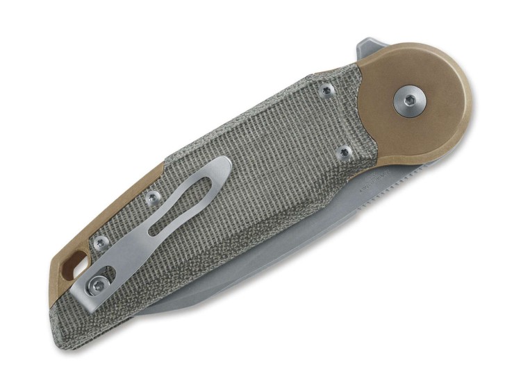 Складной нож Fox Knives Metamorphosis Wharncliffe M390 | Micarta Green  Складной нож Fox Knives Metamorphosis Wharncliffe M390 | Micarta Green