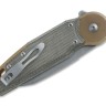 Cuchillo Cuchillo plegable | Navajas Fox Knives Metamorphosis Wharncliffe M390 | Micarta Green 