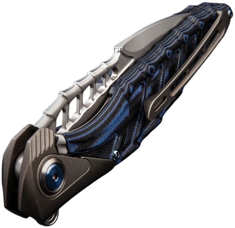 Rike Knife Thor 7 Integral Framelock | Blue